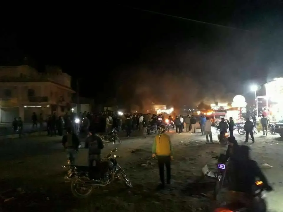 شجار بين جيش الاحتلال ومرتزقته في مدينة إعزاز
