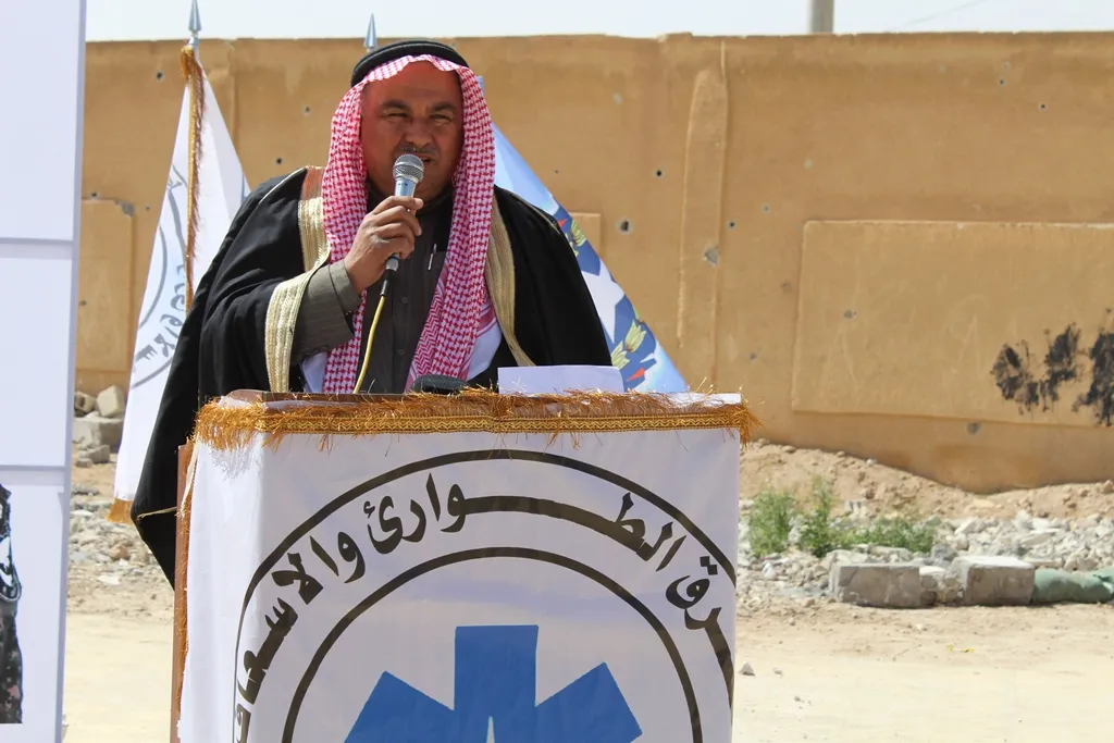 قوى الأمن الداخلي في الطبقة تخرج أول فريق للطوارئ والإسعاف