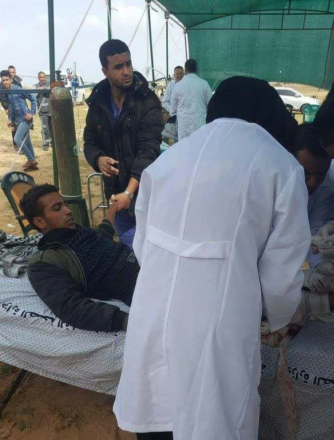 غزة .. فقيد في صباح يوم مسيرة العودة