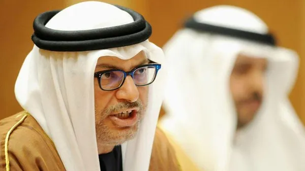 أنور قرقاش: قطر توكد الأدلة ضدها بقائمة الأرهابيين