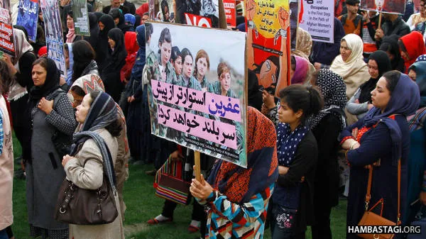تظاهرة في كابول لمساندة مقاومة العصر في عفرين
