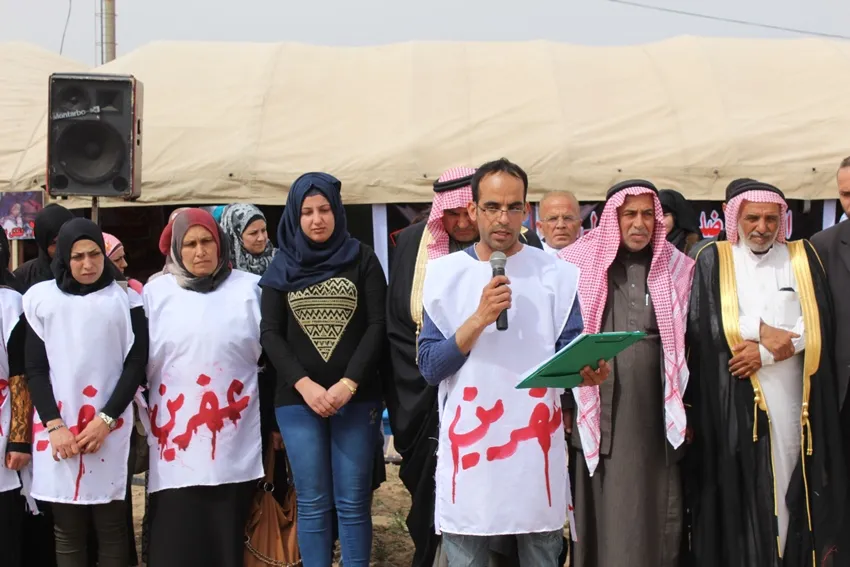 إضراب عن الطعام في الطبقة تضامناً مع عفرين والغوطة واستنكاراً للصمت الدولي