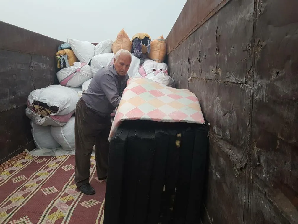 أهالي عامودا يقدمون الدعم المعنوي والمادي لأهالي عفرين