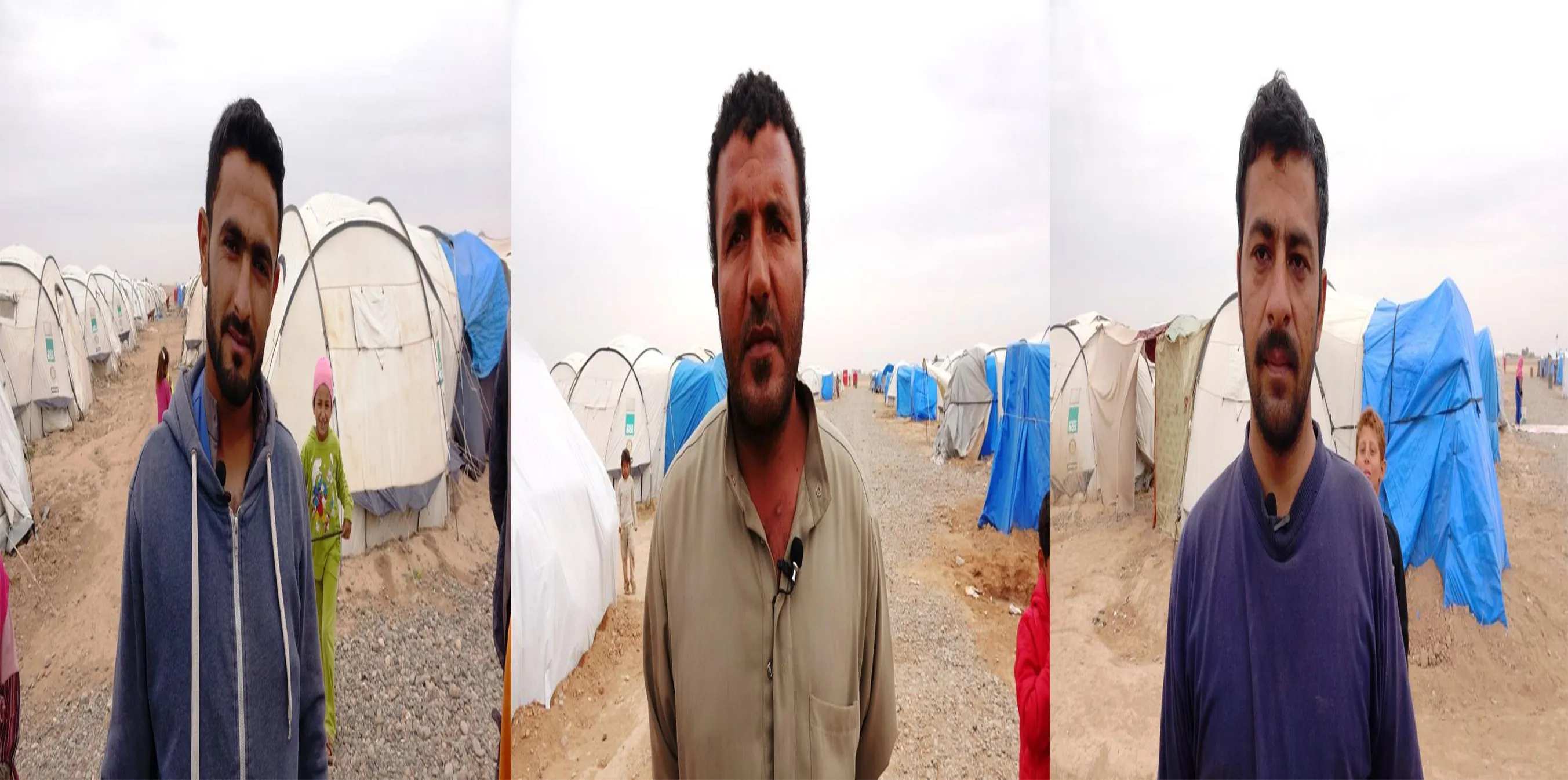 نازحون: لا نستطيع العودة لديارنا بسبب القصف المستمر والحرب الدائرة في مناطقنا
