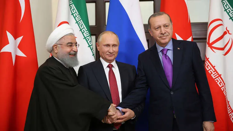روسيا تؤسس لتقسيم سوريا بالتعاون مع تركيا وإيران