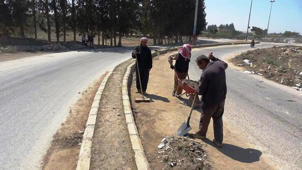 بلدية الكسرات تطلق حملة نظافة بعد افتتاح مركزها رسمياً