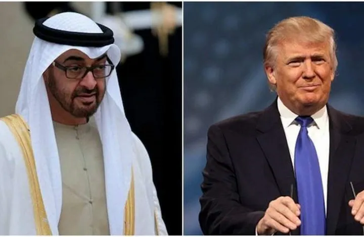 ترامب وآل نهيان يتفقان على السعي من أجل وحدة الخليج