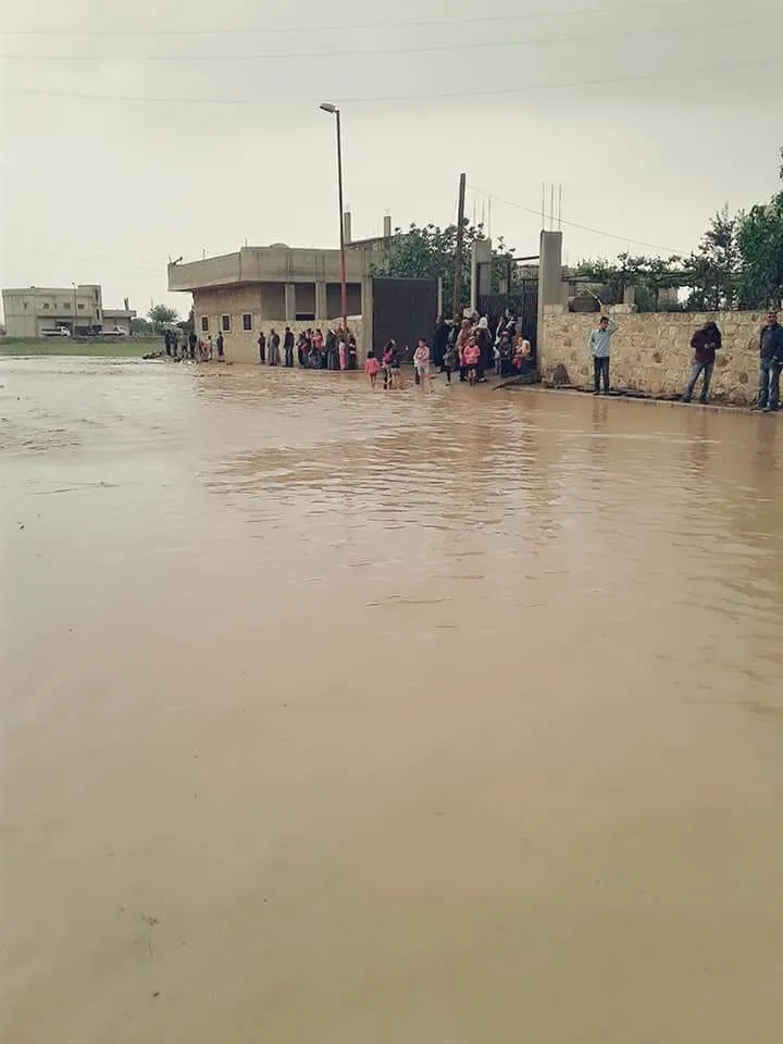 بعد طول انتظار...امطار في شمال سوريا