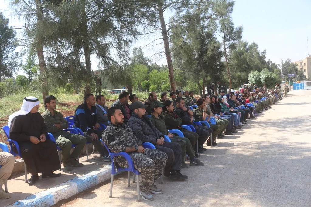 تخريج دورة لقوى الأمن الداخلي في منبج