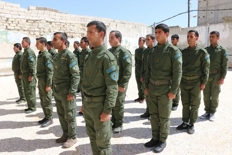 تخريج الدورة الرابعة لقوات الأسايش في حلب