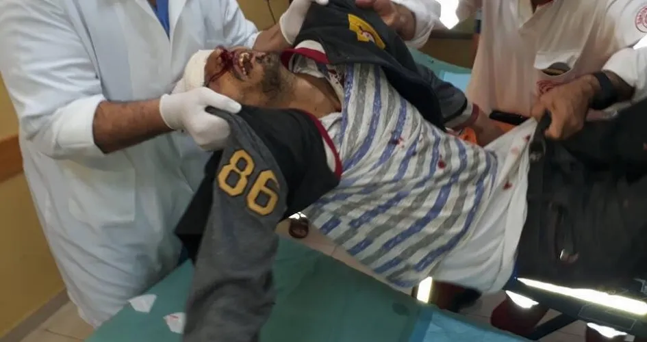 فقدان شاب من ذوي الاحتياجات الخاصة وإصابة 19 آخرين في غزة