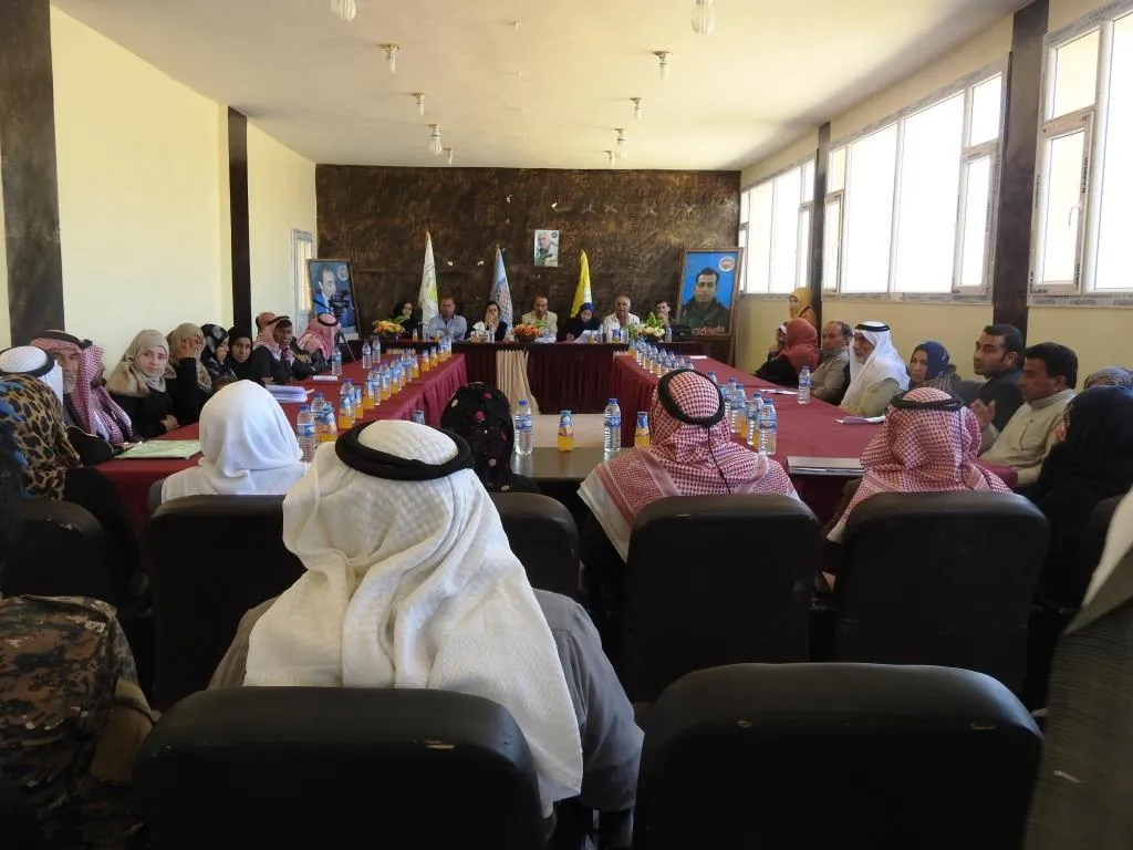لجنة العدالة في مجلس الرقة المدني تناقش عدد من القضايا الاجتماعية