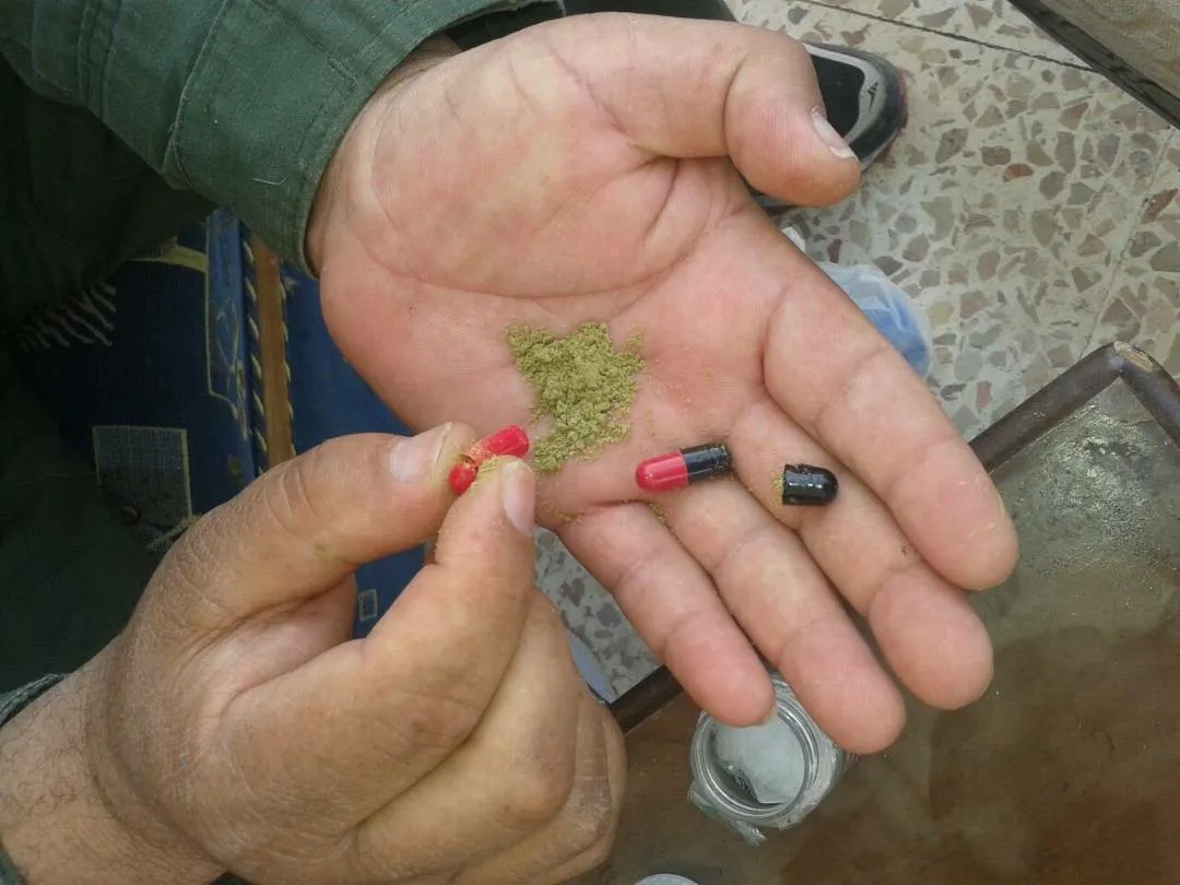 قوات الأسايش  تقبض على مهرب لمادة الحشيش