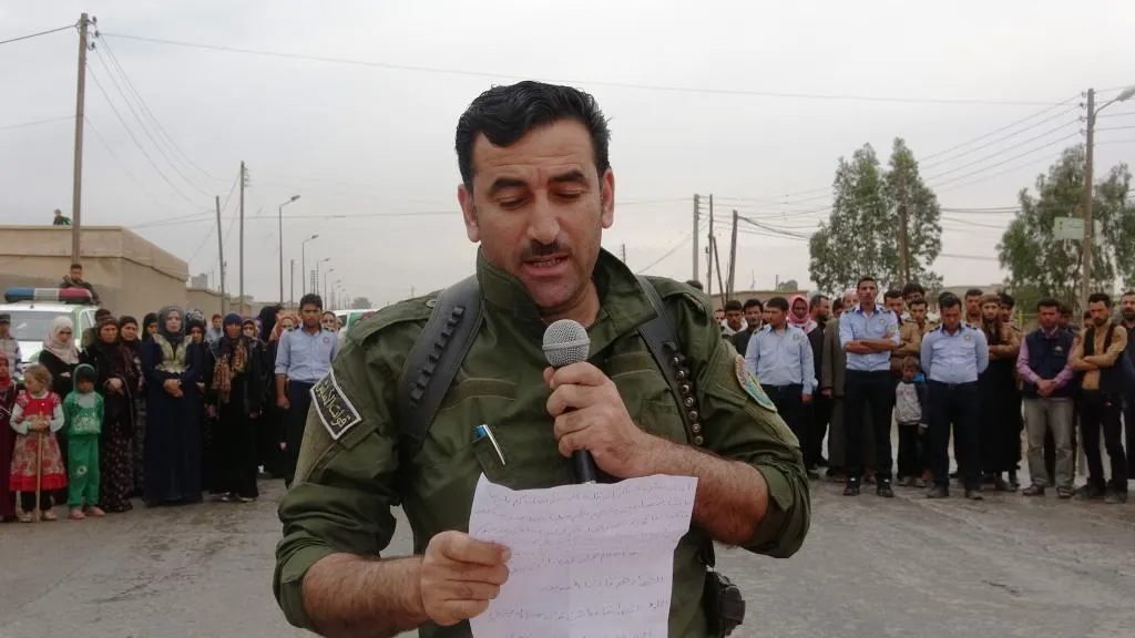 تشييع جثمان الشهيد محمد العلي إلى مزار الشهيد سيفدار بالكرامة