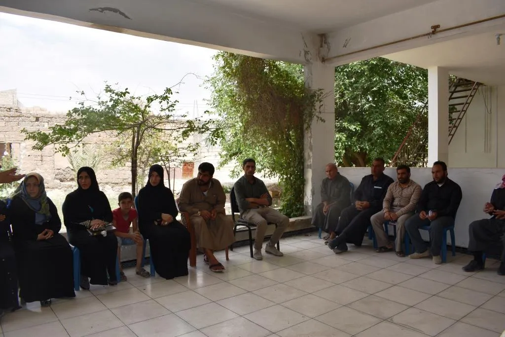 اجتماع كومينالي لحي الرميلة في مدينة الرقة