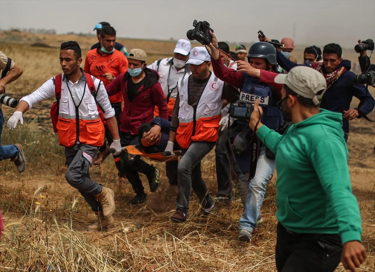 فقدان ٤ شبان لحياتهم وإصابة ٤٤٥ خلال المواجهات في غزة