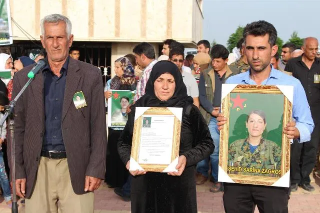 تشيع جثمان الشهيدة ليكرين جيا والكشف عن سجل شهيدتين من مقاومة العصر