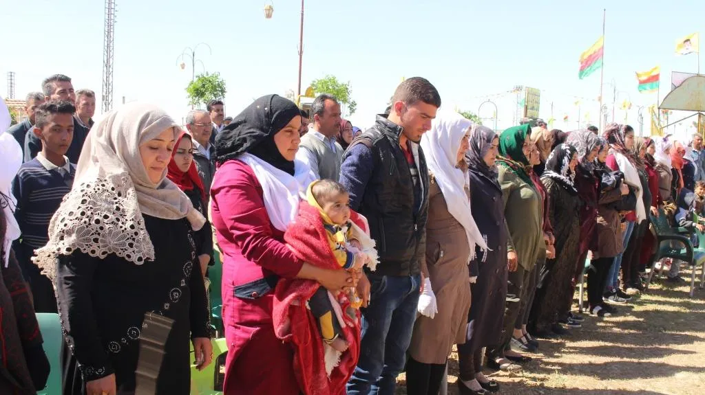 افتتاح حديقة 4 نيسان في تل براك بمناسبة ميلاد أوجلان