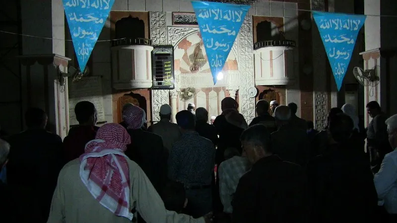 أهالي حلب يحيون ليلة النصف من شعبان
