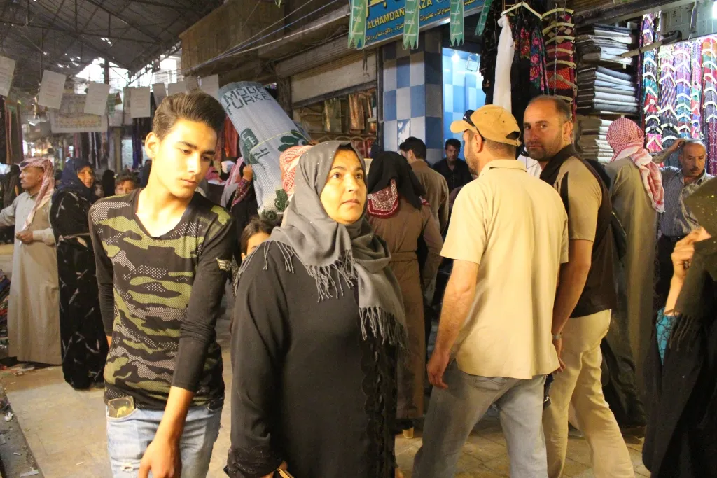 أسواق منبج تكتظ بالأهالي قبل أيام من حلول رمضان