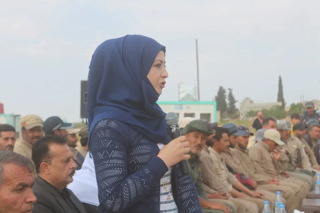 حفلة تكريمية للعمال بمناسبة عيدهم في منبج