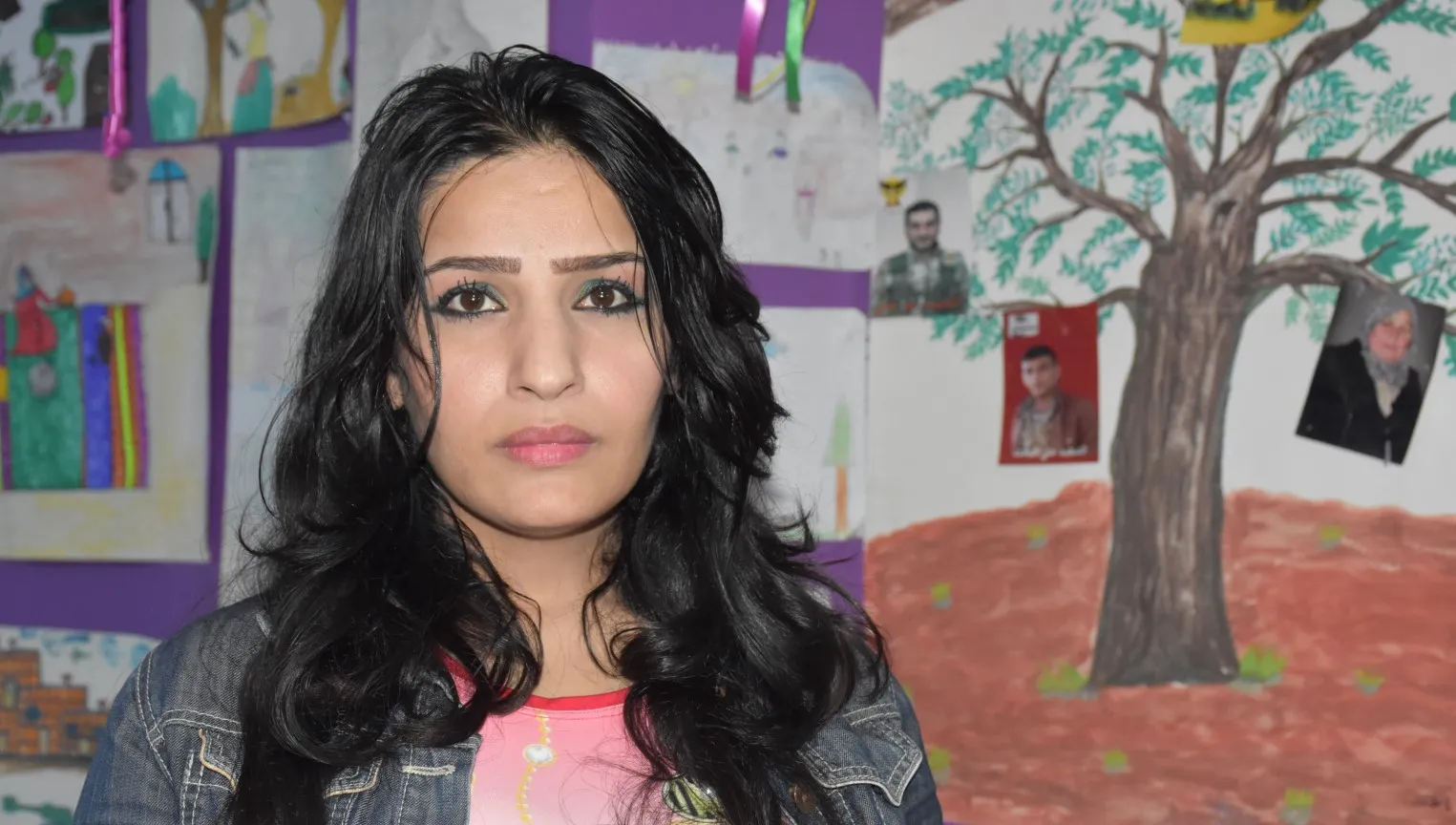 معرضنا رسالة لأطفال عفرين نعبر من خلاله مساندتنا لهم