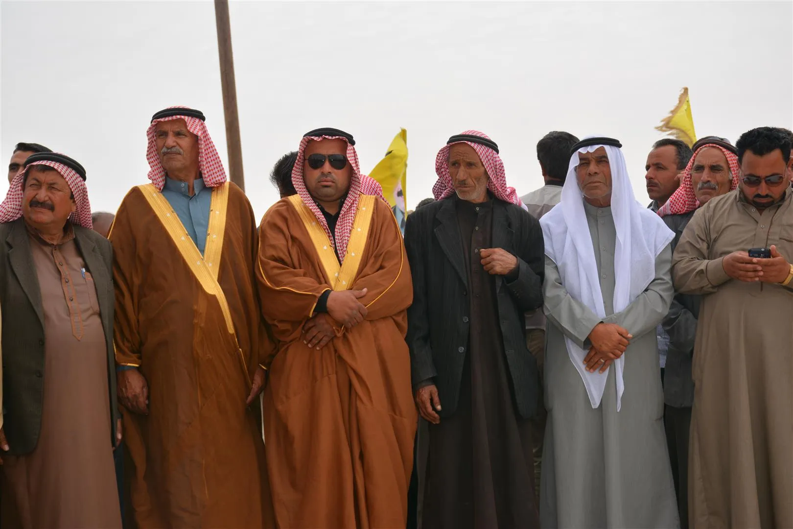 اهالي الهول يستنكرون سياسة التغيير الديمغرافي لشمال سوريا خلال تظاهرة