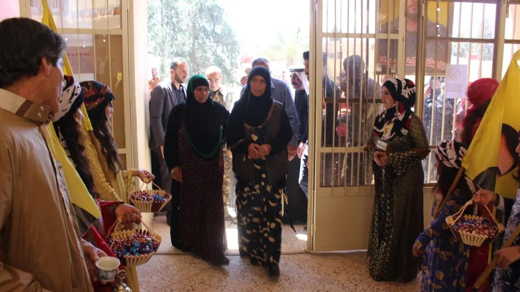 عروض فنية متنوعة في حفل افتتاح المركز الثقافي بتل حميس