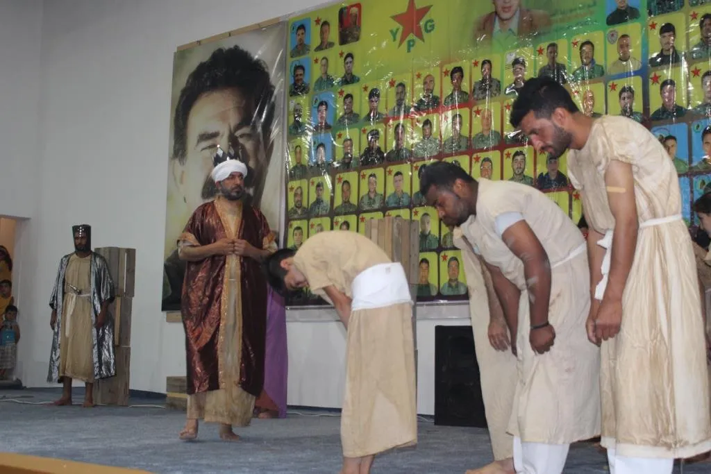 عروض فنية متنوعة في حفل افتتاح المركز الثقافي بتل حميس