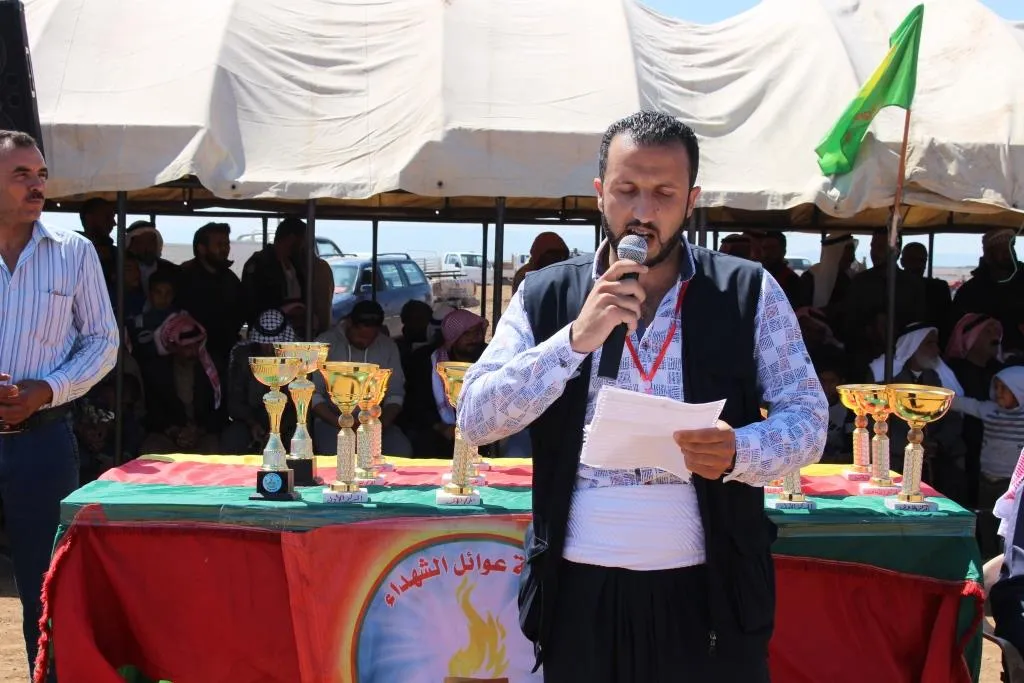 مهرجان للخيول العربية الأصيلة في ناحية تل حميس