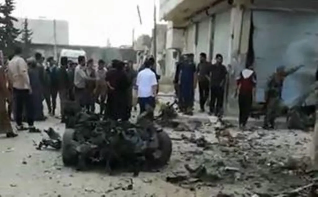 انفجار سيارة مفخخة في بلدة قباسين