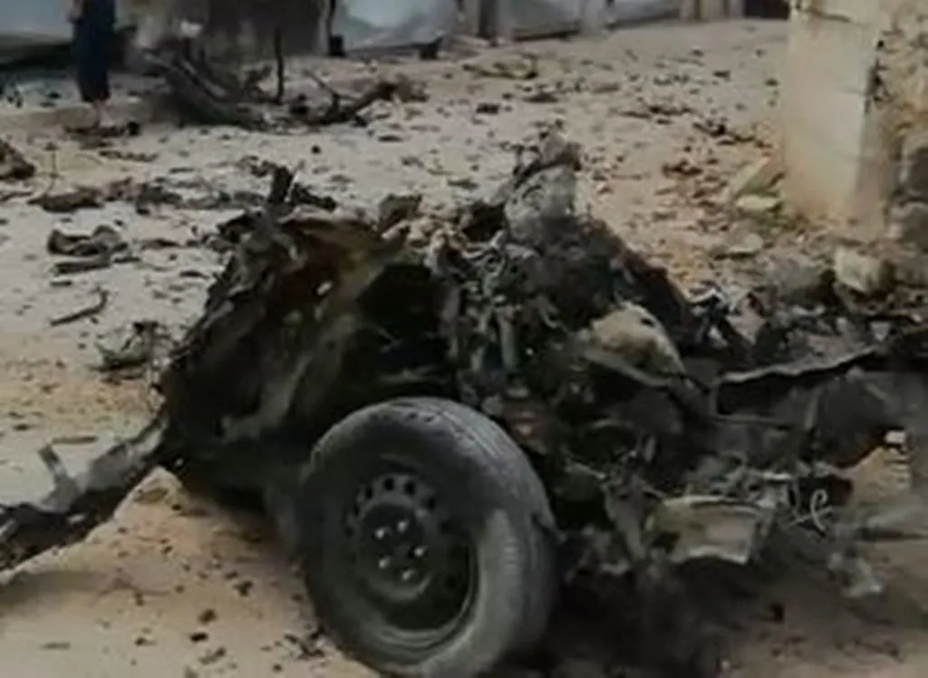 انفجار سيارة مفخخة في بلدة قباسين