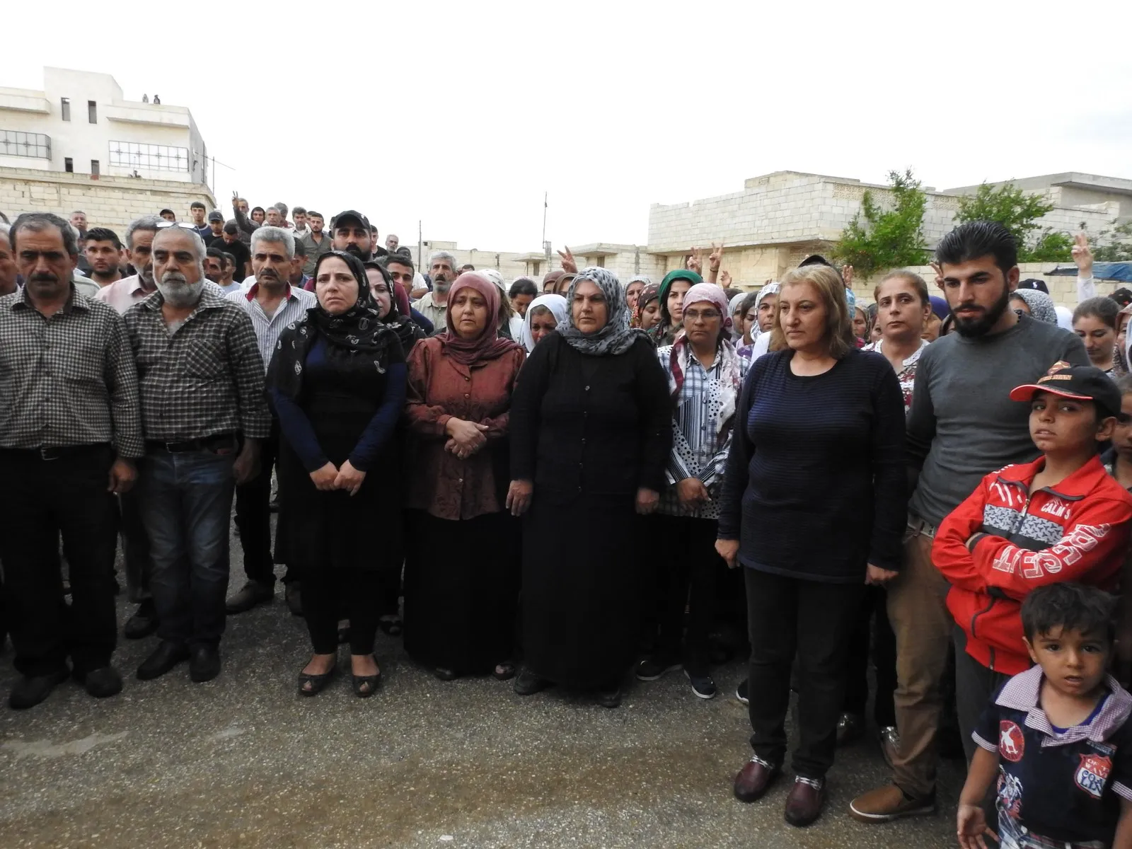 مراسم عزاء للشهيد مظلوم دراقلية في الشهباء