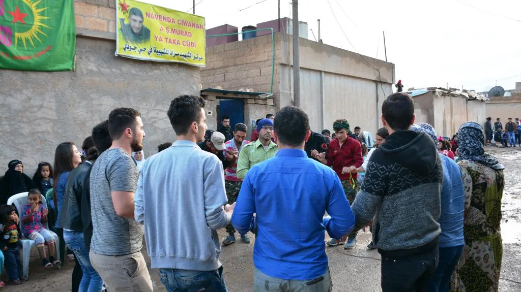 افتتاح مركز للشبيبة بحي جودي في مدينة قامشلو
