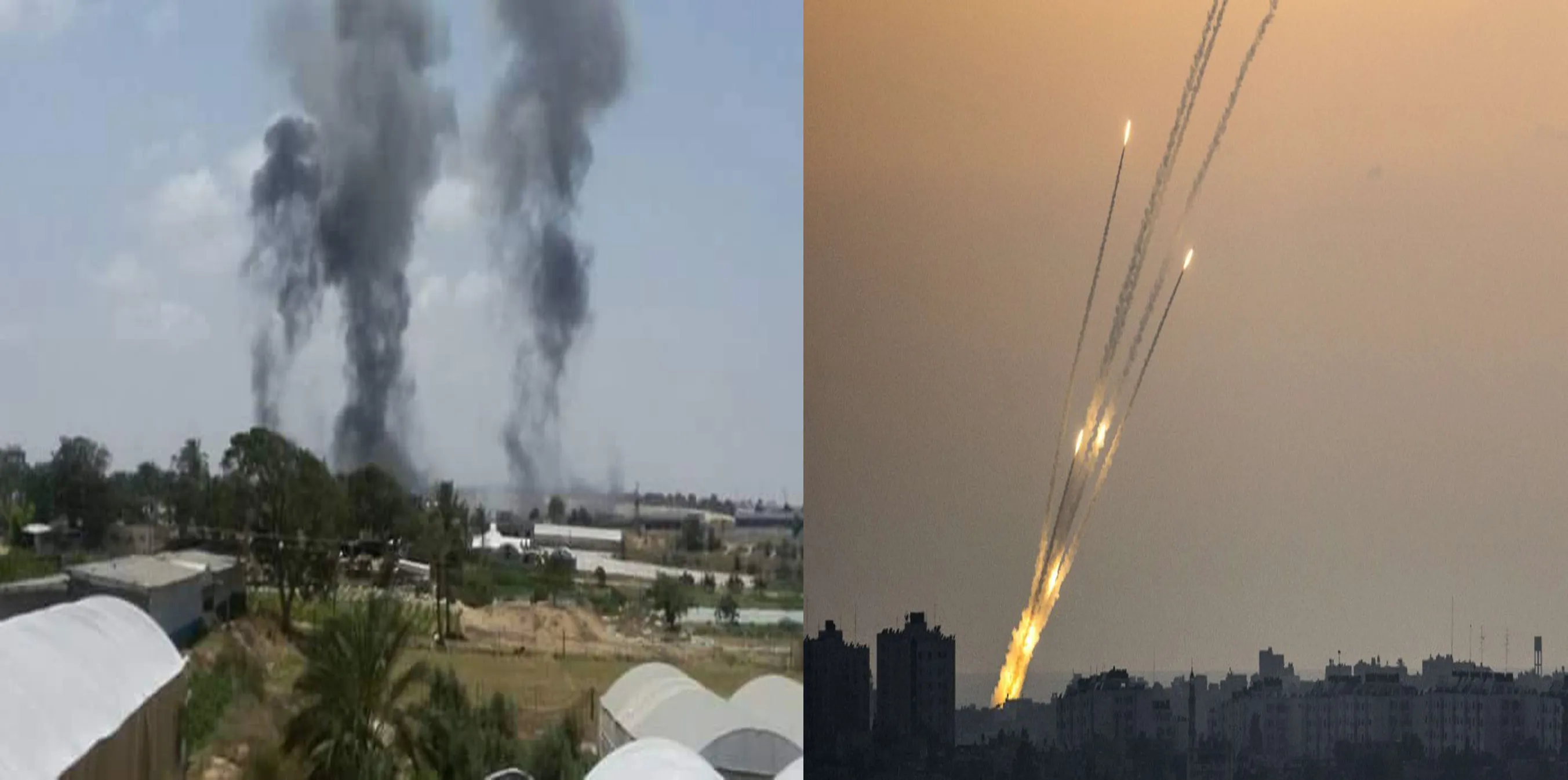 قصف متبادل بين القوات الإسرائيلية والفلسطينية في غزة