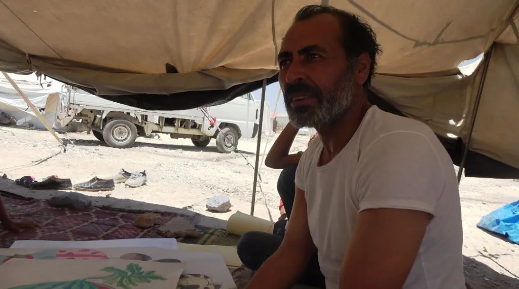 نازح يقولها: حلمي وطموحي موجود ولا يمكن لكم أن تدمروه!