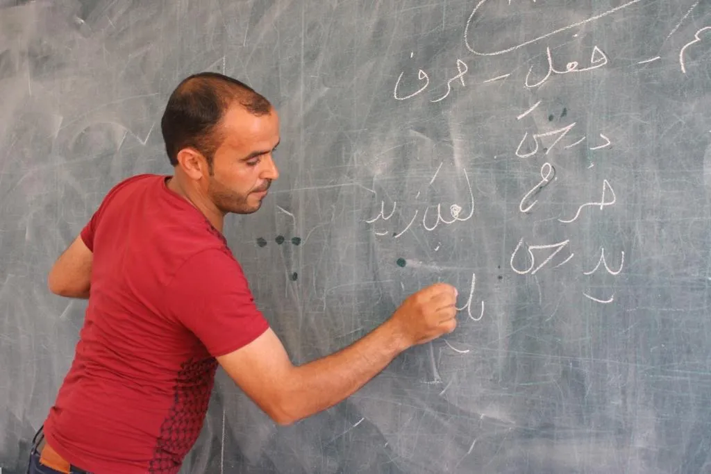 تدريبات مكثفة لمعلمي ومعلمات تل حميس استعداداً للعام الدراسي الجديد