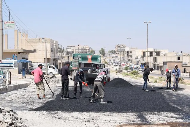 بلدية الشعب في منبج.. عمل دؤوب لتطوير وازدهار المدنية