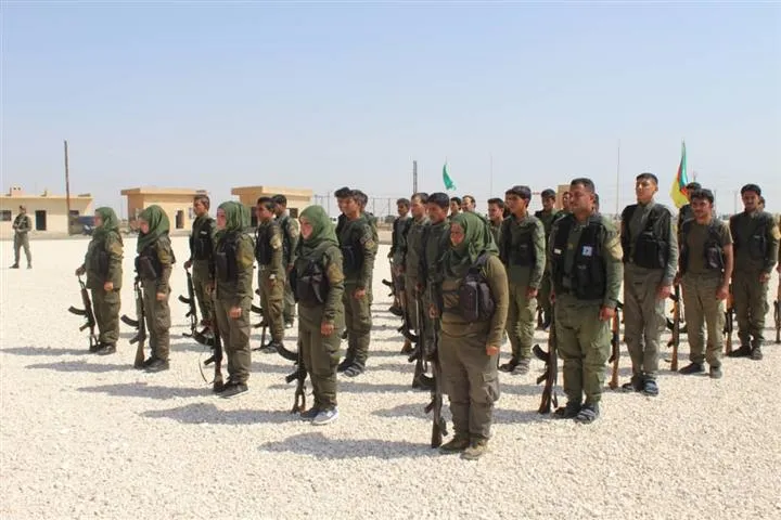جثمان الشهيد حسان لوص وري الثرى في الشدادي