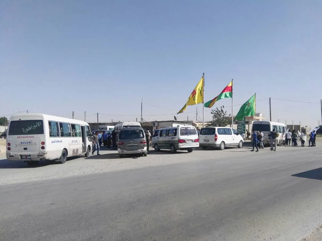 شبيبة الشمال السوري يتوجهون إلى باشور كردستان
