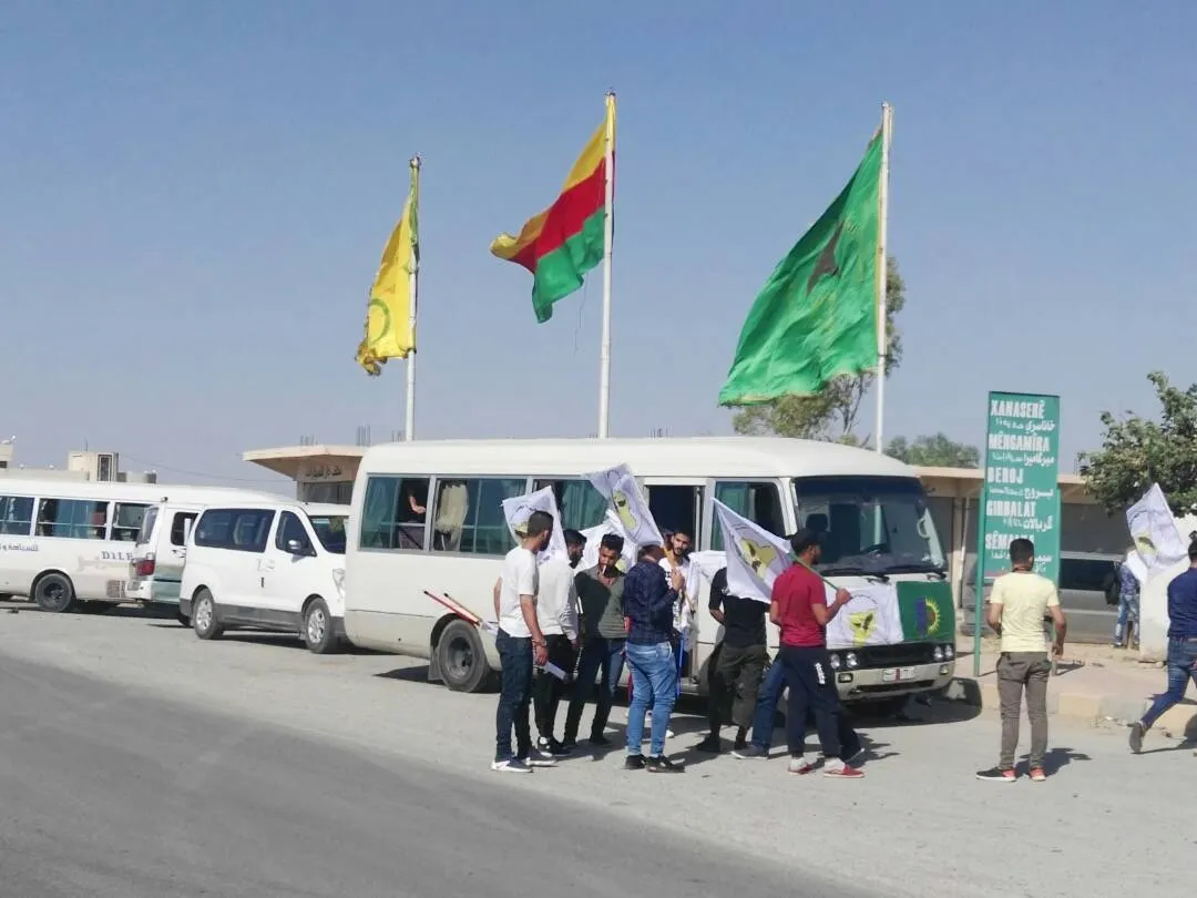 شبيبة الشمال السوري يتوجهون إلى باشور كردستان