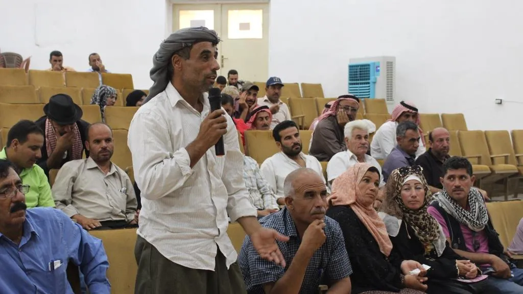 مناقشة مشكلة مياه الشرب وآلية حلها في تل حميس