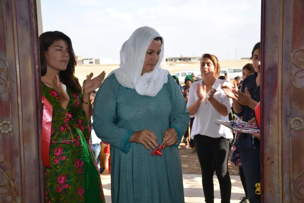 افتتاح مركز لشبيبة روج آفا  في ناحية القناية