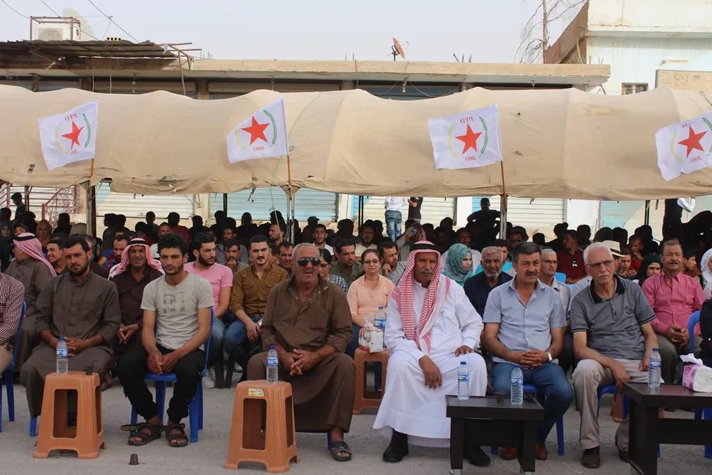 بعد الهول والعريشة PYD يفتتح مكتباً له في الشدادي