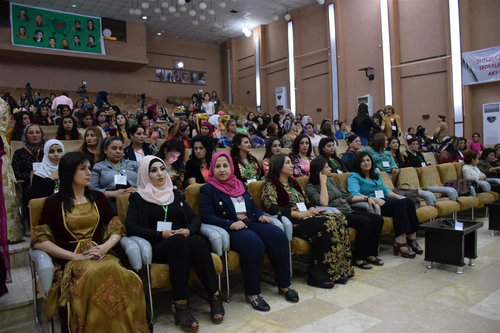 انطلاق فعاليات المؤتمر التأسيسي الأول لتنظيم المرأة في حزب الاتحاد الديمقراطي