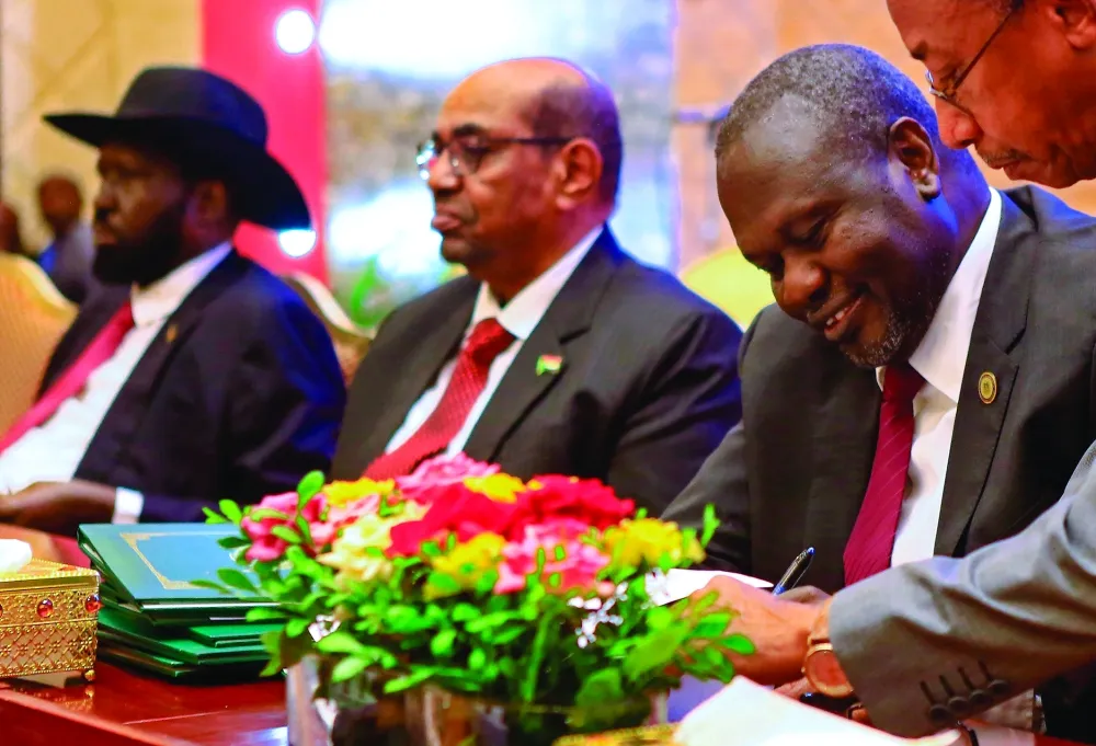 حكومة جنوب السودان والمعارضة توصلتا لاتفاق على تقاسم السلطة