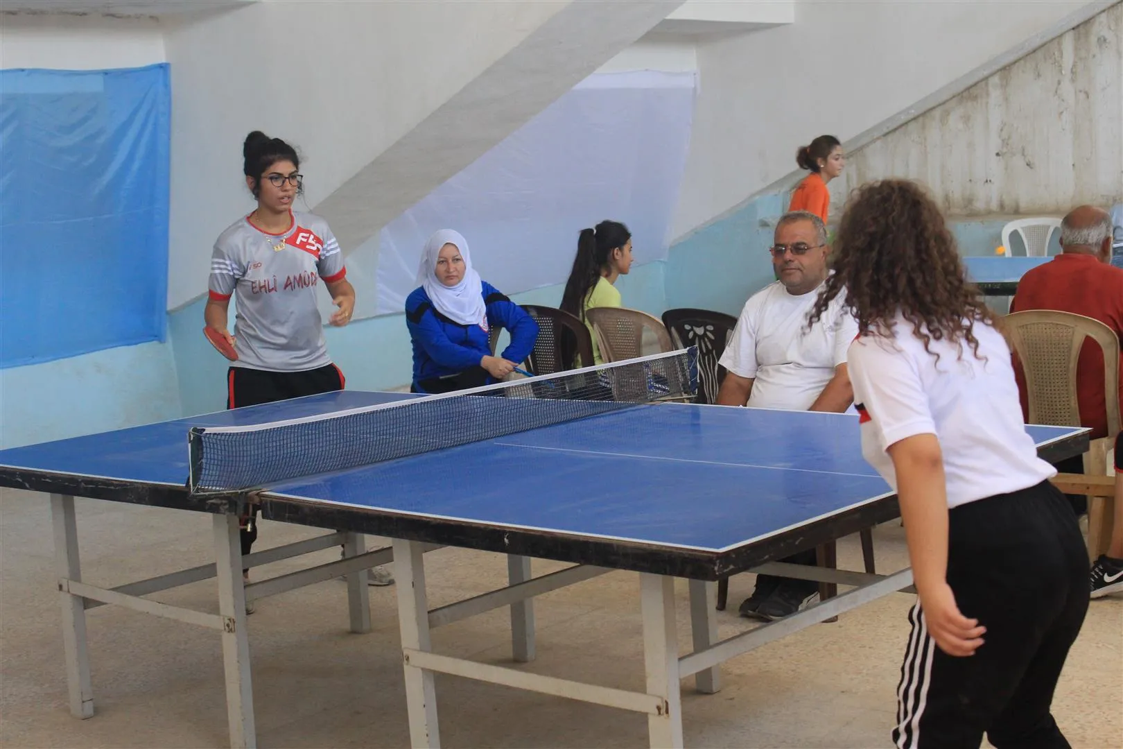 أول بطولة لكرة الطاولة للشابات في إقليم الجزيرة