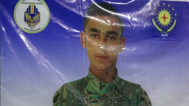 تقديم واجب العزاء لذوي الشهيد كيرلوس في ناحية تربه سبيه