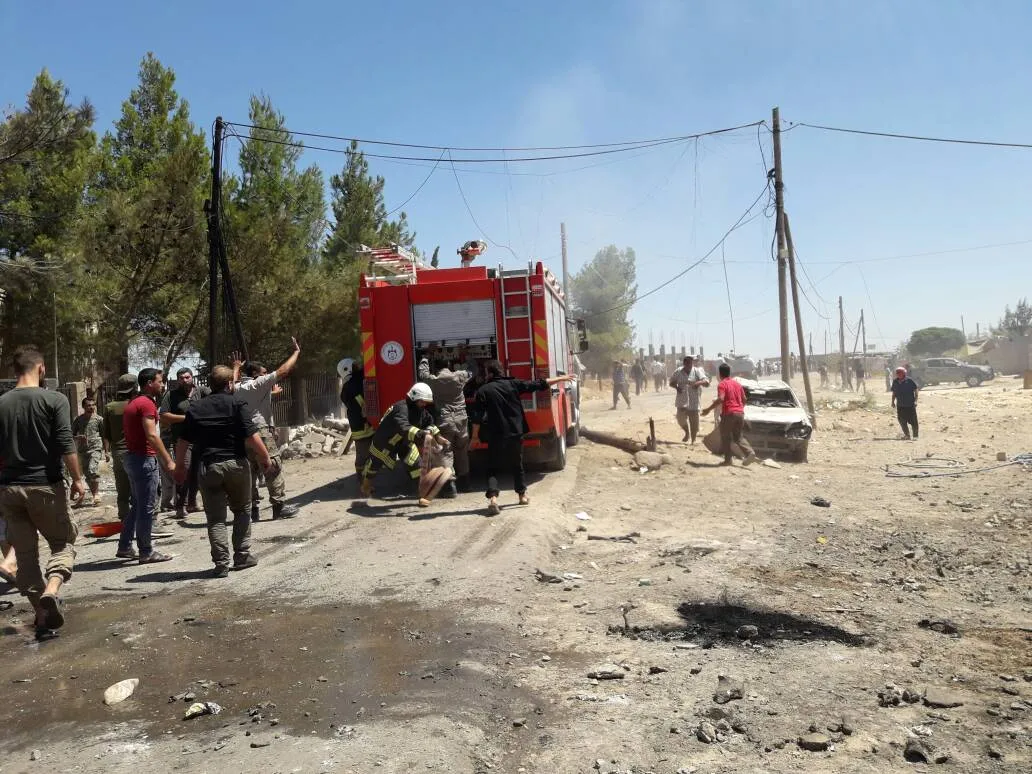 تفجيرٌ بمفخخة يستهدف اجتماعاً لقادة "درع الفرات"