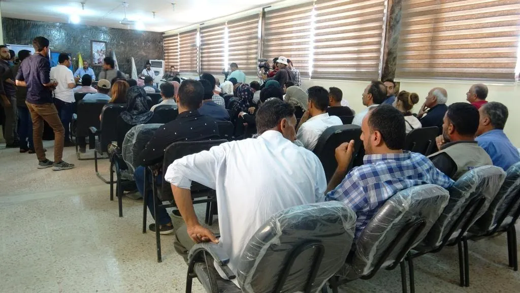 أول مشروع خدمي ضخم لإعادة تأهيل البنية التحتية في مدينة الرقة